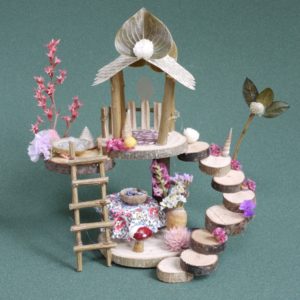 Naturemake model of the Mini Fairy House Kit
