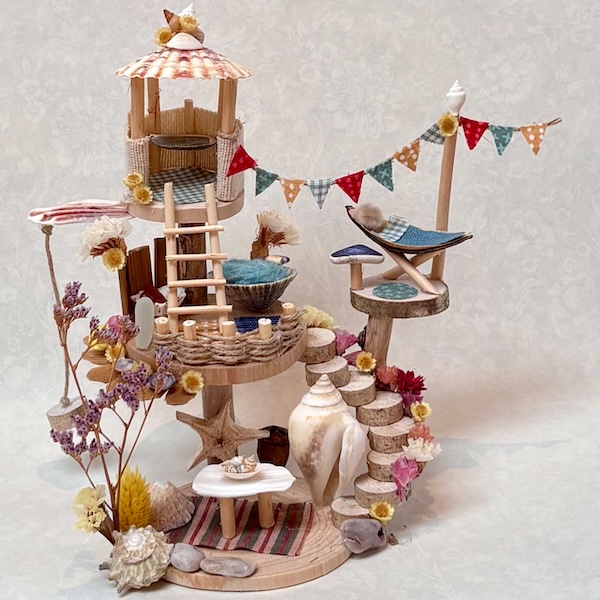 Naturemake model of little fairy beach house