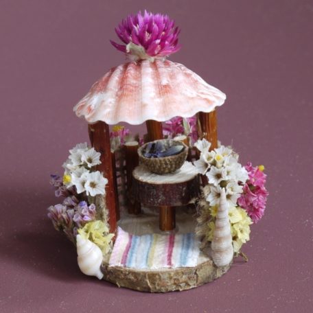 Naturemake model of a Tiny Beach Hut