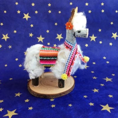 Naturemake model of the Lovely Llama craft kit