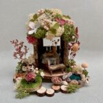 Naturemake model of little mossy hut