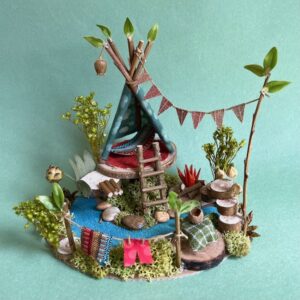 Naturemake model of Little River camp