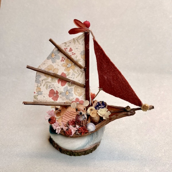 Naturemake model of little harvest boat