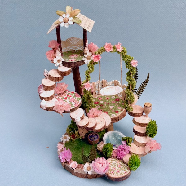Naturemake model of Fairy treehouse
