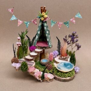 Naturemake model of Little teepee camp